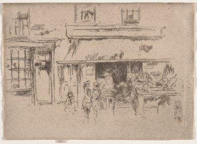 Exeter Street av James McNeill Whistler
