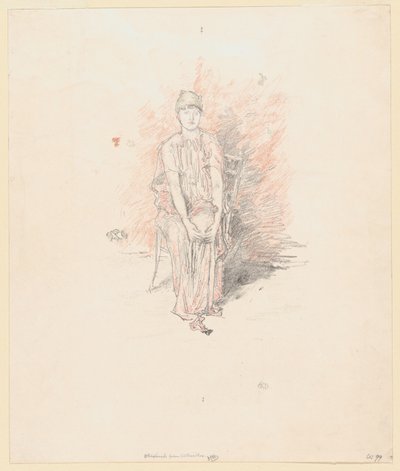 Figurstudie i färger av James Abbott McNeill Whistler