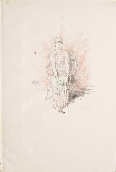 Figurstudie i färger av James McNeill Whistler