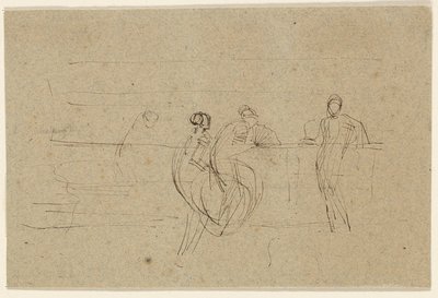 Figurer vid ett räcke av James McNeill Whistler