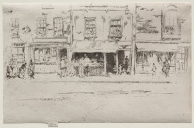 Fiskbutik, Chelsea av James McNeill Whistler