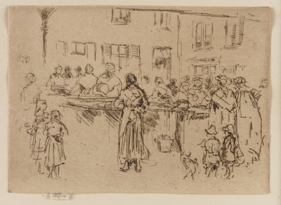 Fiskkvinnor, Oostende av James Abbott McNeill Whistler