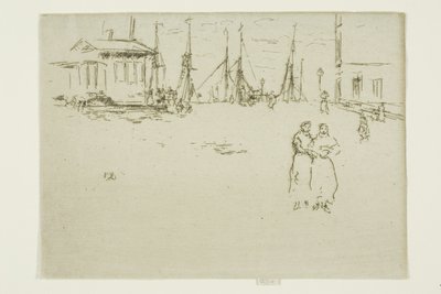 Fiskekajen, Oostende av James Abbott McNeill Whistler