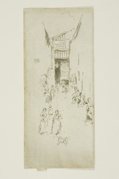 Fleur-de-lys passage av James Abbott McNeill Whistler