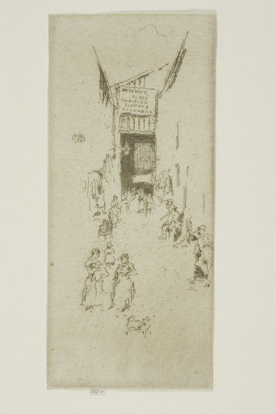 Fleur-de-lys passage av James Abbott McNeill Whistler