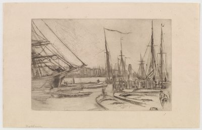 Från Billingsgate av James Abbott McNeill Whistler