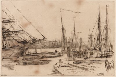 Från Billingsgate av James Abbott McNeill Whistler