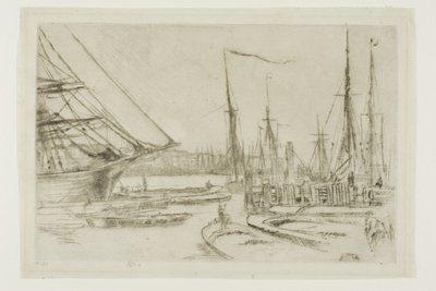 Från Billingsgate av James Abbott McNeill Whistler