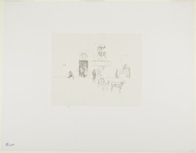 Gaiety scendörr av James Abbott McNeill Whistler