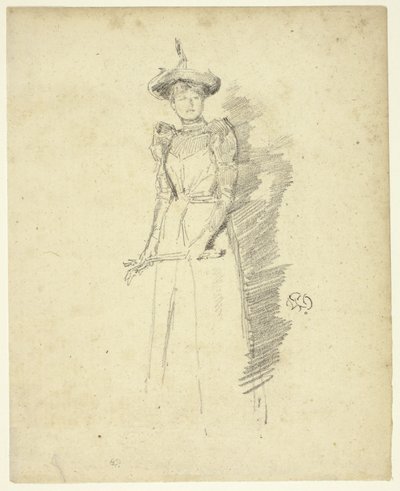 Sverige Handskar av James Abbott McNeill Whistler