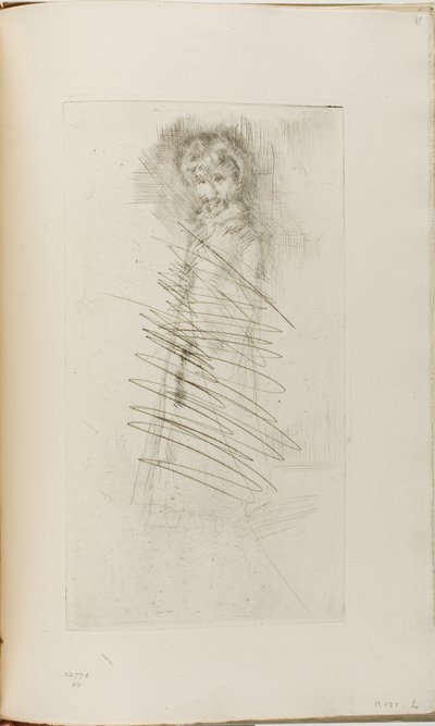 Flicka står av James Abbott McNeill Whistler