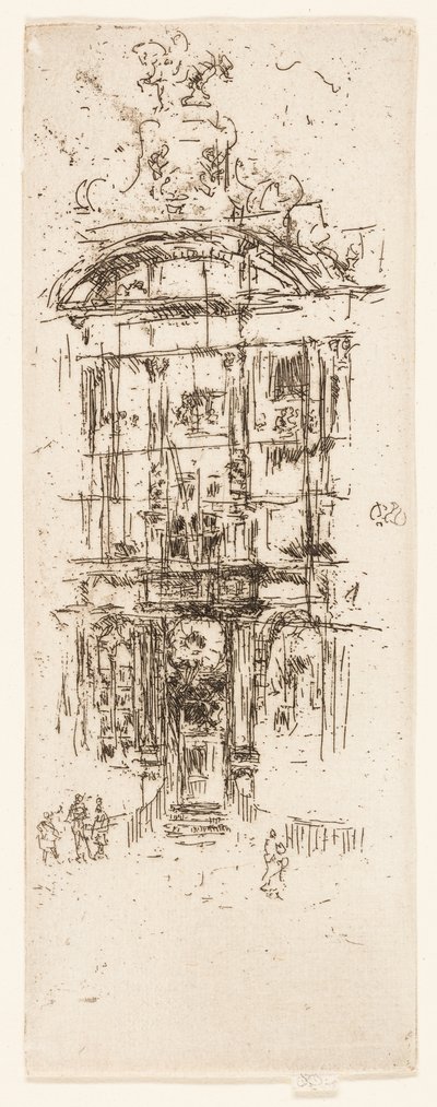 Guldhuset, Bryssel av James Abbott McNeill Whistler