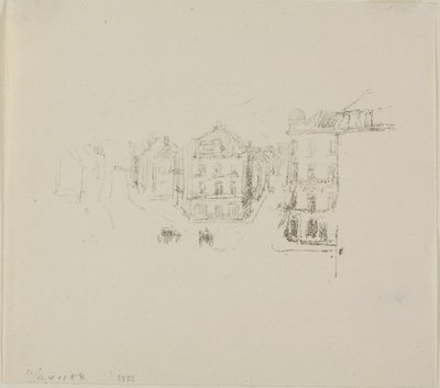 Grand Rue, Dieppe av James McNeill Whistler