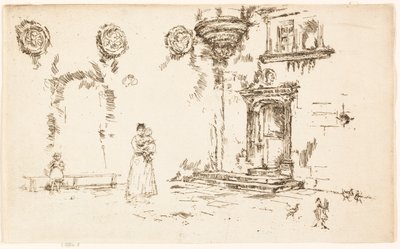 Hotel Lallemant, Bourges av James McNeill Whistler