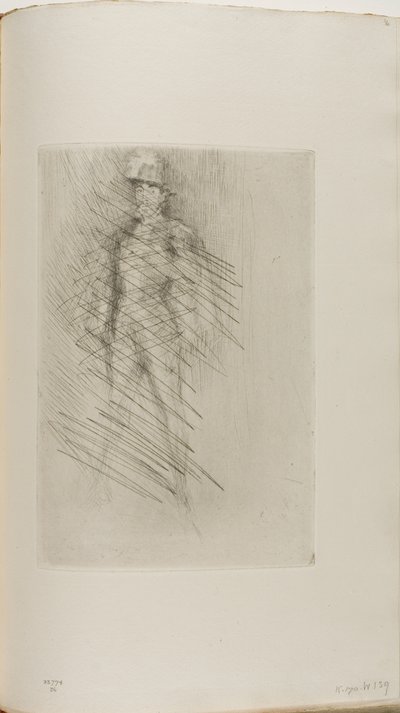 Irving som Filip av Spanien, nr 2 av James Abbott McNeill Whistler