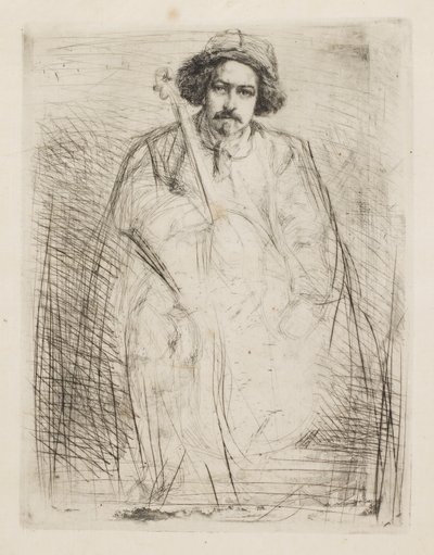 J. Becquet, skulptör av James Abbott McNeill Whistler