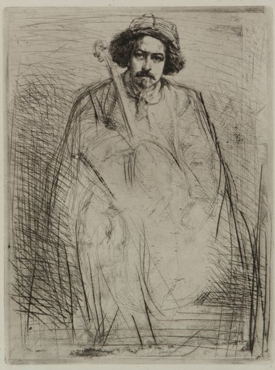 J. Becquet, skulptör av James Abbott McNeill Whistler