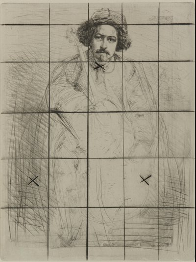 J. Becquet, skulptör av James Abbott McNeill Whistler