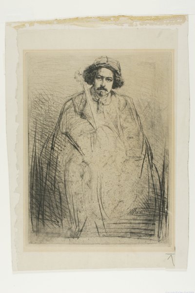 J. Becquet, skulptör av James Abbott McNeill Whistler
