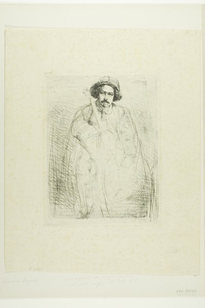J. Becquet, skulptör av James Abbott McNeill Whistler