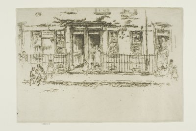 Justice Walk, Chelsea av James Abbott McNeill Whistler