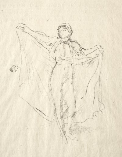 Dansösen - En nakenstudie av James McNeill Whistler
