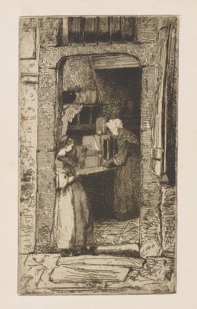 Senapssäljaren av James Abbott McNeill Whistler