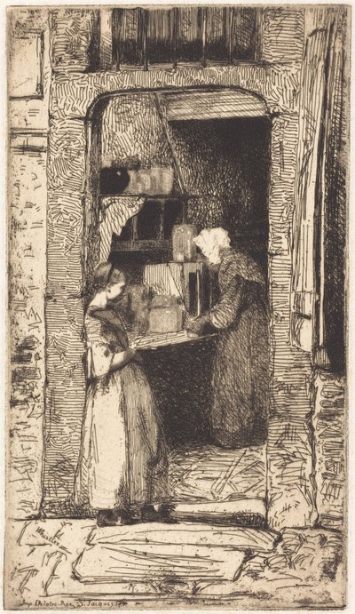 Senapsförsäljerskan av James McNeill Whistler