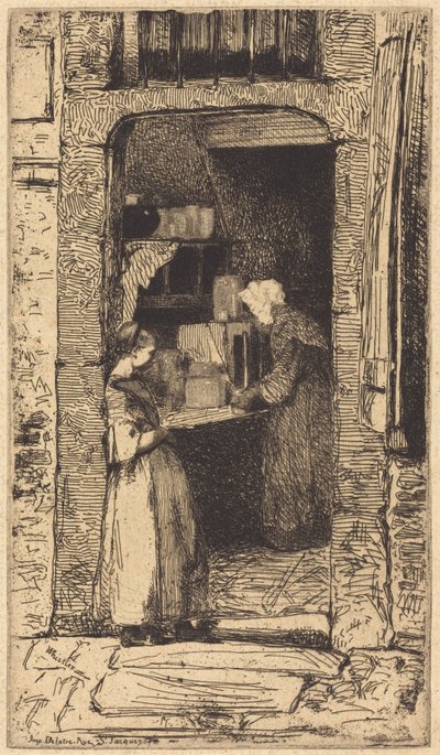 Senapsförsäljerskan av James McNeill Whistler
