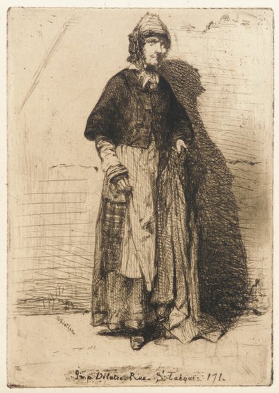 Mamma Gerard av James Abbott McNeill Whistler