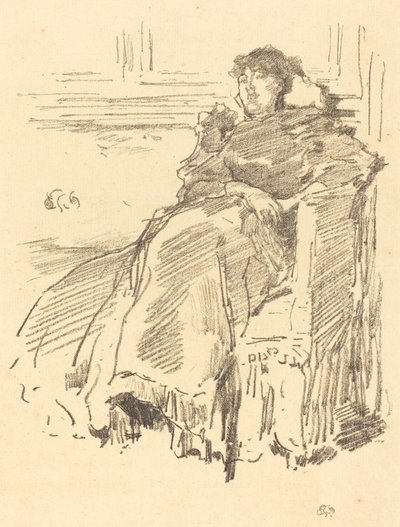 Den röda klänningen av James Abbott McNeill Whistler