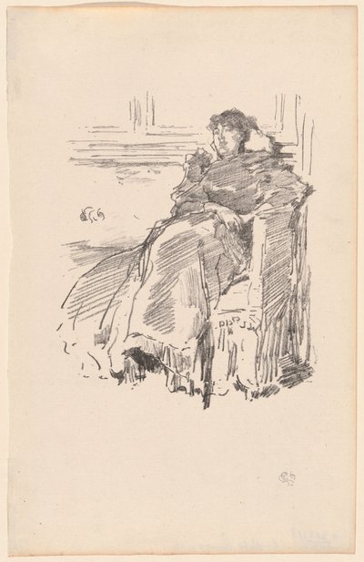 Den röda klänningen av James Abbott McNeill Whistler