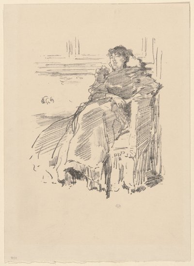 Den röda klänningen av James McNeill Whistler