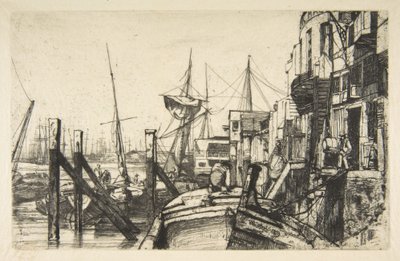 Limehouse av James McNeill Whistler