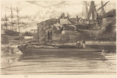 Limehouse av James McNeill Whistler
