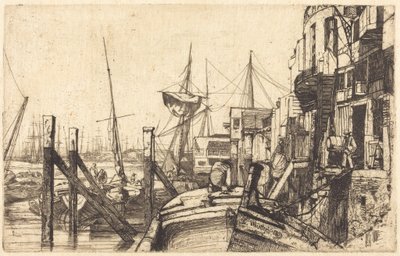 Limehouse av James McNeill Whistler
