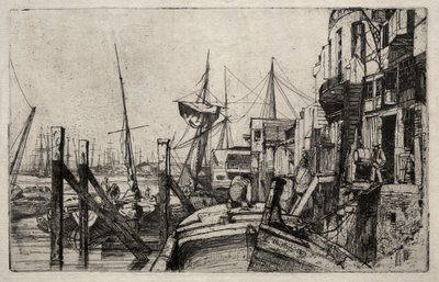 Limehouse av James McNeill Whistler