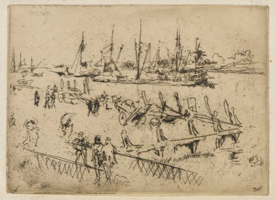 Lilla Dordrecht av James Abbott McNeill Whistler