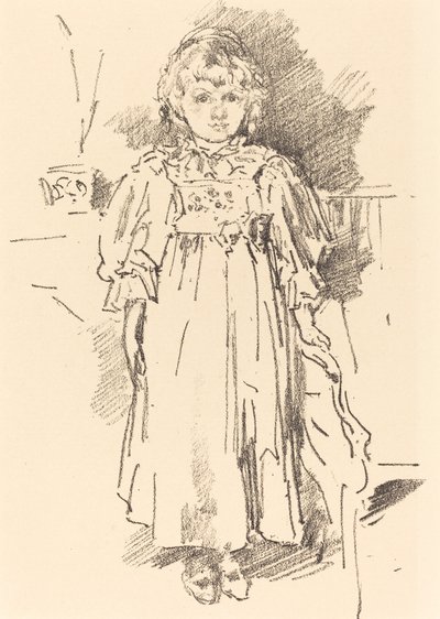Lilla Evelyn av James Abbott McNeill Whistler