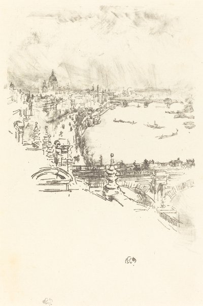 Lilla London av James Abbott McNeill Whistler
