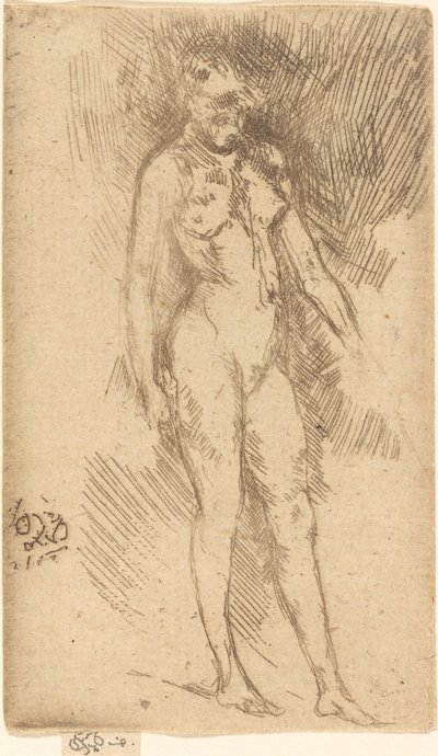 Liten naken figur av James Abbott McNeill Whistler