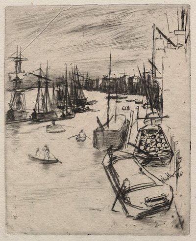 Lilla Wapping av James McNeill Whistler