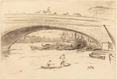 London Bridge av James McNeill Whistler
