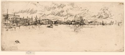 Långa Venedig av James Abbott McNeill Whistler