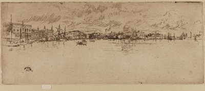 Långa Venedig av James Abbott McNeill Whistler