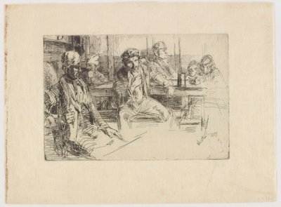 Longshore men av James Abbott McNeill Whistler