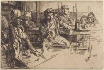Hamnarbetare av James McNeill Whistler