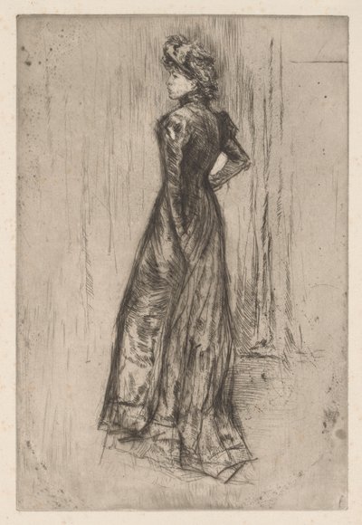 Maud, Stående av James Abbott McNeill Whistler