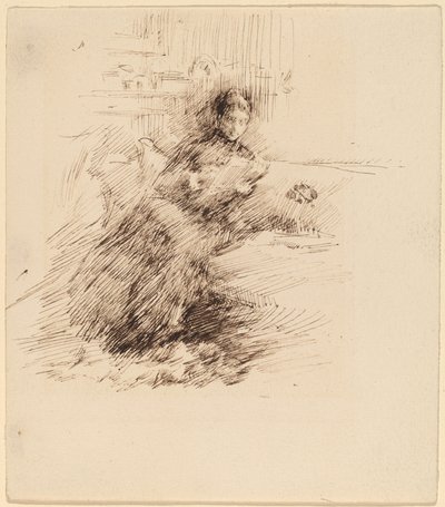 Miss Cumberlege av James Abbott McNeill Whistler