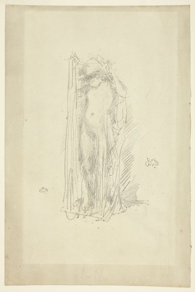 Modell Drapering av James Abbott McNeill Whistler
